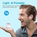 Wireless Earbuds, Bluetooth 5.4 Headphones in Ear with Noise Cancelling Mic, Bluetooth Earbuds Stereo Bass, IP7 Waterproof Sports Earphones, 32H