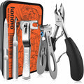 Konovo Toenail Clippers for Seniors Thick Toenails, Toe Nail Clippers Adult Thick Nails Long Handle 16Mm Wide Jaw Opening Nail Clippers Heavy Duty