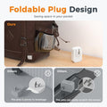 USB Wall Charger, TESSAN Wall Plug Adapter Outlet Extender, 3 Charger Block (1 USB C Port), Multi Charging Station for Cruise, Bathroom, Office,