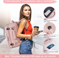 Travel Backpack for Women, Personal Item Bag for Airlines, Lightweight Carry on Backpack, Casual Hiking Work Gym College Weekender Bag Daypack,