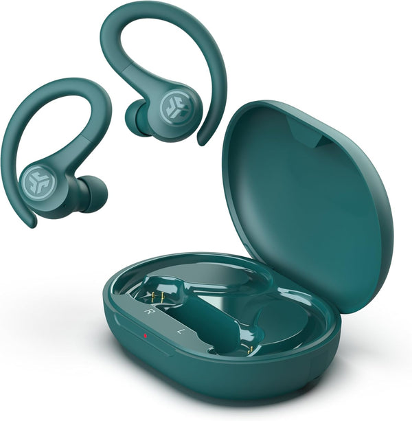 Jlab Go Sport+ Wireless Workout Earbuds Featuring C3 Clear Calling, Secure Earhook Sport Design, 35+ Hour Bluetooth Playtime, and 3 EQ Sound