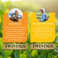 Twinings Pure Peppermint Tea - Naturally Caffeine Free, Refreshing Mint Herbal Tea Bags Individually Wrapped, 50 Count