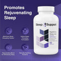Sleepsupport - Natural Sleep Aid for Adults to Help Promote Calm and Relaxation - Organic Sleep Supplement with Ashwagandha, Valerian Root,
