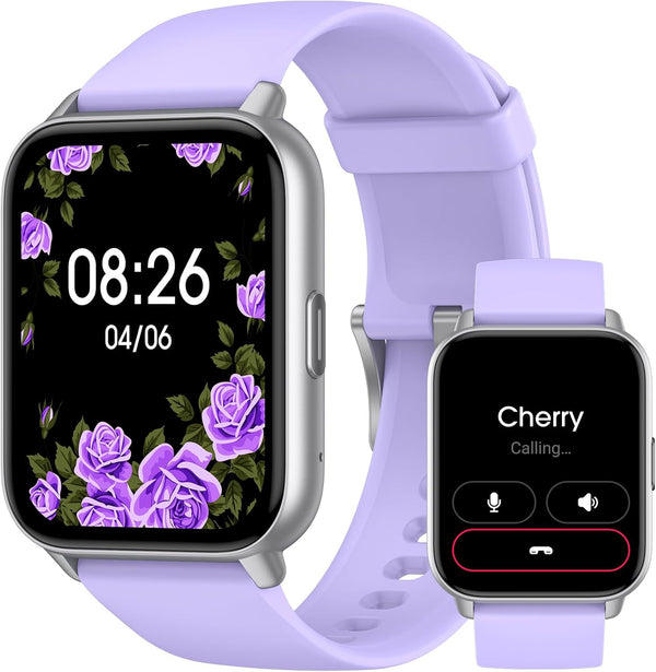 Smart Watch (Answer/Make Call) for Women Men, Fitness Tracker with Heart Rate, Blood Oxygen, Sleep Tracker, IP68 Waterproof Fitness Watch Step