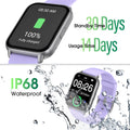 Smart Watch (Answer/Make Call) for Women Men, Fitness Tracker with Heart Rate, Blood Oxygen, Sleep Tracker, IP68 Waterproof Fitness Watch Step