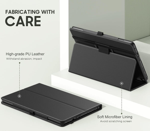 Moko Case Fits All-New Amazon Kindle Fire HD 10 & 10 plus Tablet (13Th/11Th Generation, 2023/2021 Release) 10.1" - Slim Folding Stand Cover with
