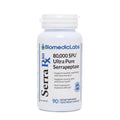 Serra-Rx 80,000 SPU Serrapeptase - Acid-Resistant Proteolytic Systemic Enzyme, Non-Gmo, Gluten Free, Vegan, Supports Sinus & Lung Health, 90 Veg