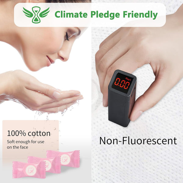 Classycoo Compressed Towel 100 PCS Mini Tablets Disposable Portable Face Towel Cotton Coin Tissue Eco-Friendly for Travel, Camping, Hiking, Sport,