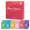 Shower Steamers Aromatherapy for Women and Men, 24-Pack Organic Shower Bombs with Essential Oil, Rose, Watermelon, Tea Tree, Orange, Sea Salt,