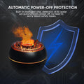Essential Oil Diffuser, Volcano Fire Flame Aromatherapy Diffuser, 360Ml Ultrasonic Cool Mist Humidifier, Scent Aroma Diffuser with 7 Colors Light,