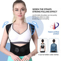 Posture Corrector for Women and Men,Adjustable Shoulder Straightener,Back Support Brace,Upper Spine Scoliosis, Hunchback