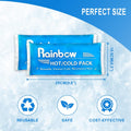Soft Ice Packs Reusable Gel Pack 2, Hot and Cold Gel Ice Packs for Injuries, Headaches, Joint Pain Relief, Comfort Ice Pack Flexible Therapy on
