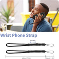 CACOE Phone Lanyard 2 Pcs-2 Pcs Adjustable Neck Strap,4 Pcs Patches,Universal Crossbody Multifuctional Cell Phone Lanyards Compatible with Most