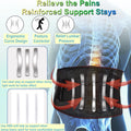 Lower Back Brace for Men Women Back Pain Relief Back Support Belt- Posture Corrector Breathable Adjustable Belt for Lifting, Scoliosis, Herniated