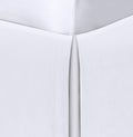 Space Maker Extra-Long 21" Drop Length Bed Skirt, Queen, White