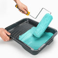 6Pcs Paint Roller Covers 9 Inch X 3/4" Nap, High Capacity Lambswool Roller Covers for Paint Rollers, Naps for Paint Roller Brush, House Painting