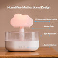 Rain Cloud Humidifier Water Drip, Mushroom Rain Lamp Waterfall, Aromatherapy Essential Oil Rain Diffuser, Raining Cloud Night Light with 7