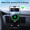 Coolpow for Magsafe Car Mount Chargerã100% Stableã 15W Magsafe Car Charger, Car Phone Holder Charger Mag Safe Car Accessories for Women Men