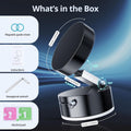 Vacuum Suction Magnetic Phone Holder, Upgraded Suction Cup Phone Holders, Magnetic Car Phone Holders for Phone and All Smartphones, Portable Phone