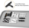 Windshield Washer Hose Kit - 4 Meter Universal Washer Fluid Hose with 12 Pcs Hose Connectors, Suitable for Most Windshield Washer Nozzle