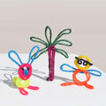 Wikki Stix for Doodlers - Kid'S Travel Essential: Portable Creativity On-The-Go! Pack of 24 Wikki Stix in Neon and Primary Colors. Made in USA ! 3