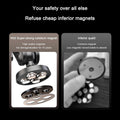Gym Magnetic Phone Holder Mount,360 Adjustable, Magnet Base Phone Mount, Attracts to Ferrous Metal Surface,Magnet Phone Mount for Gym Workout