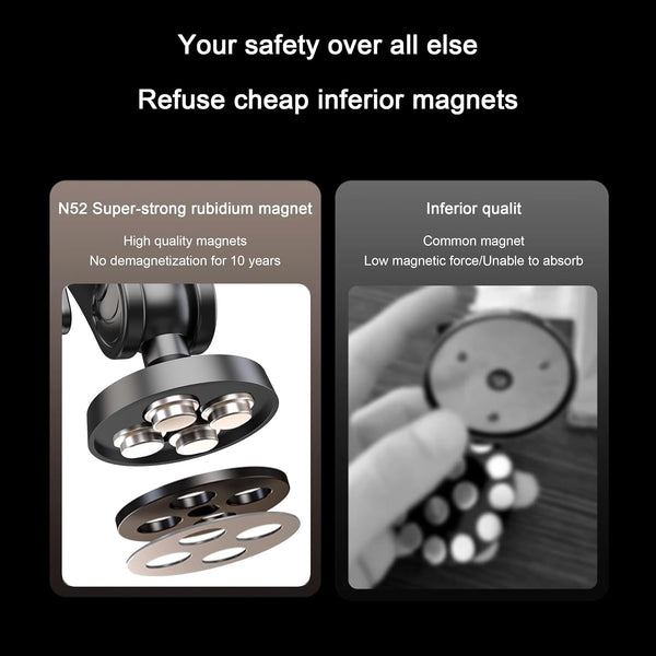 Gym Magnetic Phone Holder Mount,360 Adjustable, Magnet Base Phone Mount, Attracts to Ferrous Metal Surface,Magnet Phone Mount for Gym Workout
