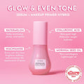 Glow Recipe Watermelon Niacinamide Dew Drops, Travel Size - Brightening, Plumping Hydrating Face Serum, Makeup Primer + Liquid Highlighter with