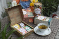 LOVARE Green Assorted Tea Variety Pack 32 Pack - Made in Ukraine - Tea Bags Individually Wrapped 4 Tastes - Golden Mango, CleopatraâS Night,