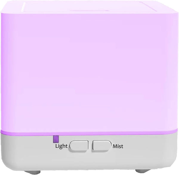 Essential Oil Diffuser 300Ml White Cute Humidifier with Adjustable Mist Mode,Auto Off,7-Colors Night Lignts 3 in 1 Portable Aroma Diffuser for