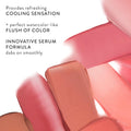 LAURA GELLER NEW YORK Serum Blush Tint, Lightweight Liquid Blush for Cheeks, Weightless Watercolor Sheer Finish, Graceful Guava