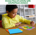Skillmatics Foam Sticker Art Activity - Animals, Mess-Free Fun for Kids, 800+ 3D Foam Stickers, DIY Felt Craft Kits, Gifts for Boys & Girls Ages