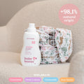 ATTITUDE Baby Fabric Softener, Plant and Mineral-Based Ingredients, HE Compatible, Vegan and Cruelty-free Laundry and Household Products, Sweet