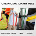 THERABAND CLX Resistance Band with Loops, 2 Pack Fitness Band for Home Exercise and Workouts, Portable Workout, Functionality for Athletes, 5â