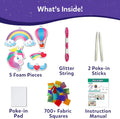 Skillmatics Poke-in Art - Magical Unicorn Dream Decor, Mess-Free Fun for Kids, DIY Wood Craft Kits, Creative Activity, Gifts for Ages 4, 5, 6, 7,