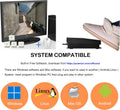 iKKEGOL Upgraded 2023 Digital Optical USB Foot Pedal, USB Single Foot Switch Game Control, One Key Programmable Footswitch Mouse Keyboard for