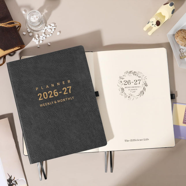 2025-2026 Planner - July 2025 - June 2026, Planner 2025-2026 Daily Weekly and Monthly, 8.5" X 11", Pen Holder, Calendar 