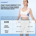Vicorrect Posture Corrector for Women - Upper Back Brace Adjustable & Breathable for Posture Correction: Neck Shoulder & Upper Back Pain Relief