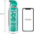 Keyboard Cleaner Air Spray for Computers - 10Oz Air Can Duster for Electronics, Keyboard, 1PCSâ¦