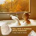 Pumpkin Spice Latte Bath Bomb for Women & Girls (Giftable Packaging) â Natural Relaxing Fall Bubble Bombs - Luxury Vanilla, Coffee, Cinnamon &