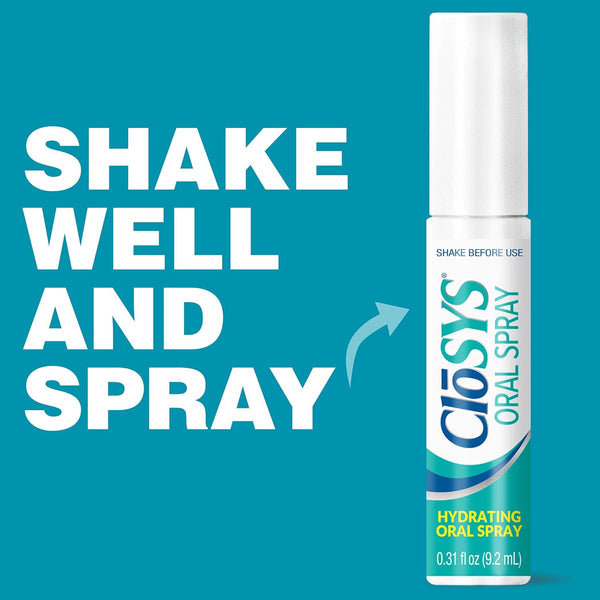 Closys Oral Breath Spray, 0.31 Ounce (3 Count), Mint, Sugar Free, Ph Balanced, Fights Bad Breath