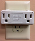 Farm Innovators TC-2 Thermo Cube Cold Weather Auto on Thermostatic Double Outlet, White