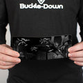 Buckle-Down Men'S PU Bifold Wallet, Multicolor, Standard Size