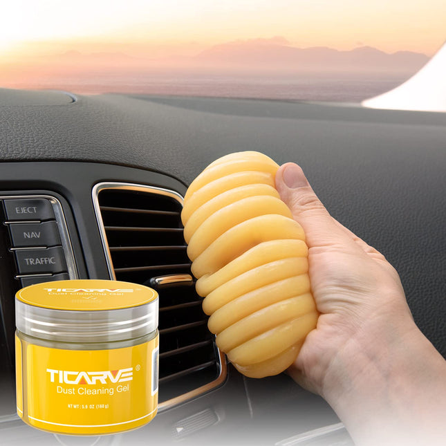 TICARVE Car Cleaning Gel Car Detailing Putty Car Cleaning Putty Gel Auto Detailing Tools Car Interior Cleaner Car Cleani