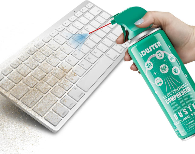 Keyboard Cleaner Air Spray for Computers - 10Oz Air Can Duster for Electronics, Keyboard, 1PCSâ¦