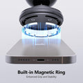 Miikare Dual Magnetic Phone Holder for Magsafe, Strong Magnets Gym Phone Holder Mount, 360 Rotation Adjustable, Hands Free Cell Phone Holder