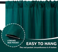 MEETSKY Hunter Green Backdrop Curtains for Parties Wedding Curtains Rod Pocket Green Photo Curtains Backdrop Sliding Drapes Backdrop Curtains for