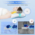 Pain Relief Cervical Pillow for Neck Support,Adjustable Ergonomic Pillow Cozy Sleeping,Odorless Orthopedic Memory Foam Pillows,Contour Bed Pillow