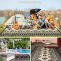 LILIOFFIC Outdoor Rugs - Reversible Mats, 5'X8' Plastic Straw Rug for Patio Waterproof, Indoor Outdoor Area Rug Carpet for Outside, RV,
