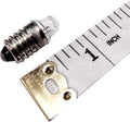 Pack of 10 E10 Miniature Screw Base Light Bulbs, 1.5V / 0.3A Flashlight Style, Incandescent â¦